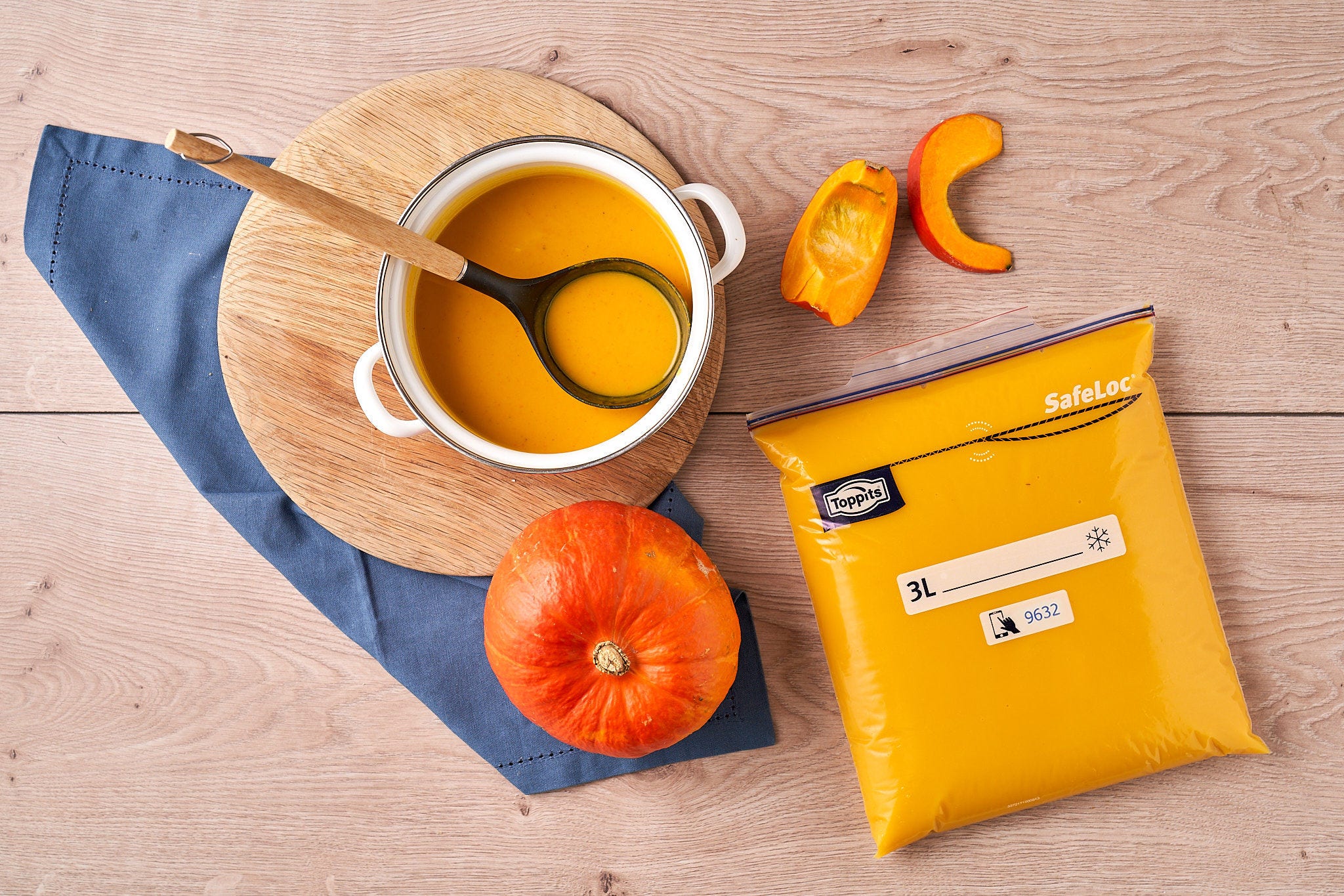 Recette de Soupes : Faciles à Cuisiner et à Congeler avec Toppits®