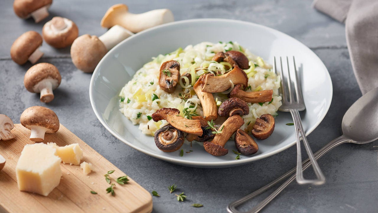Recette : préparez un délicieux risotto aux champignons