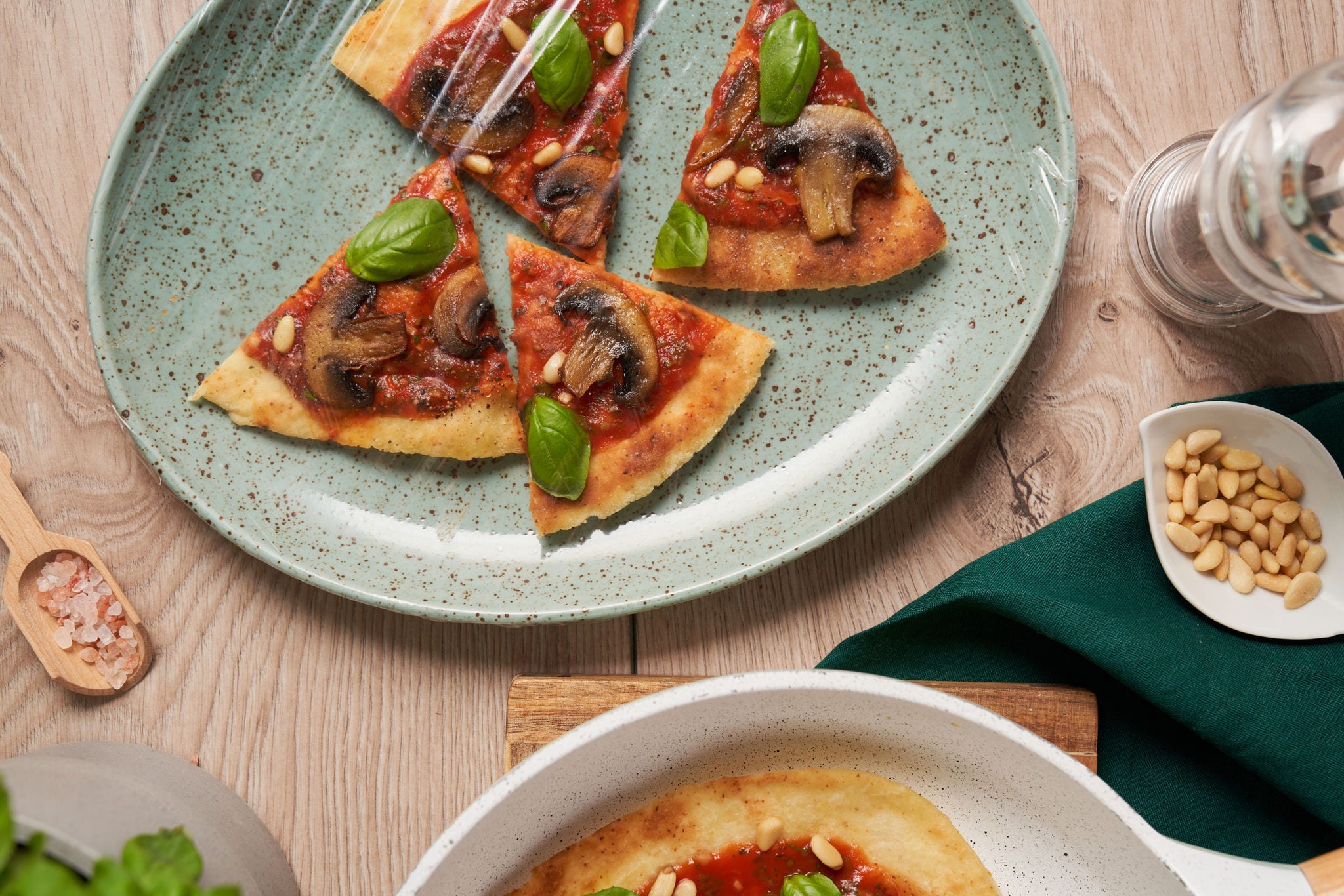 La pizza aux légumes