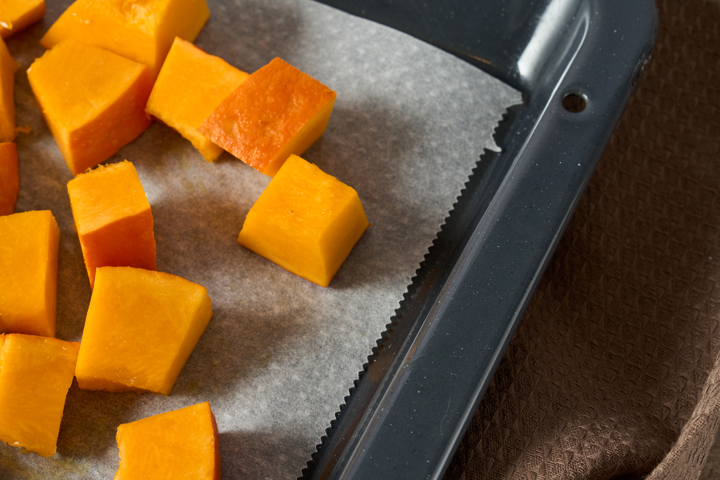 Butternut farcie au chèvre frais et lardons : recette gourmande