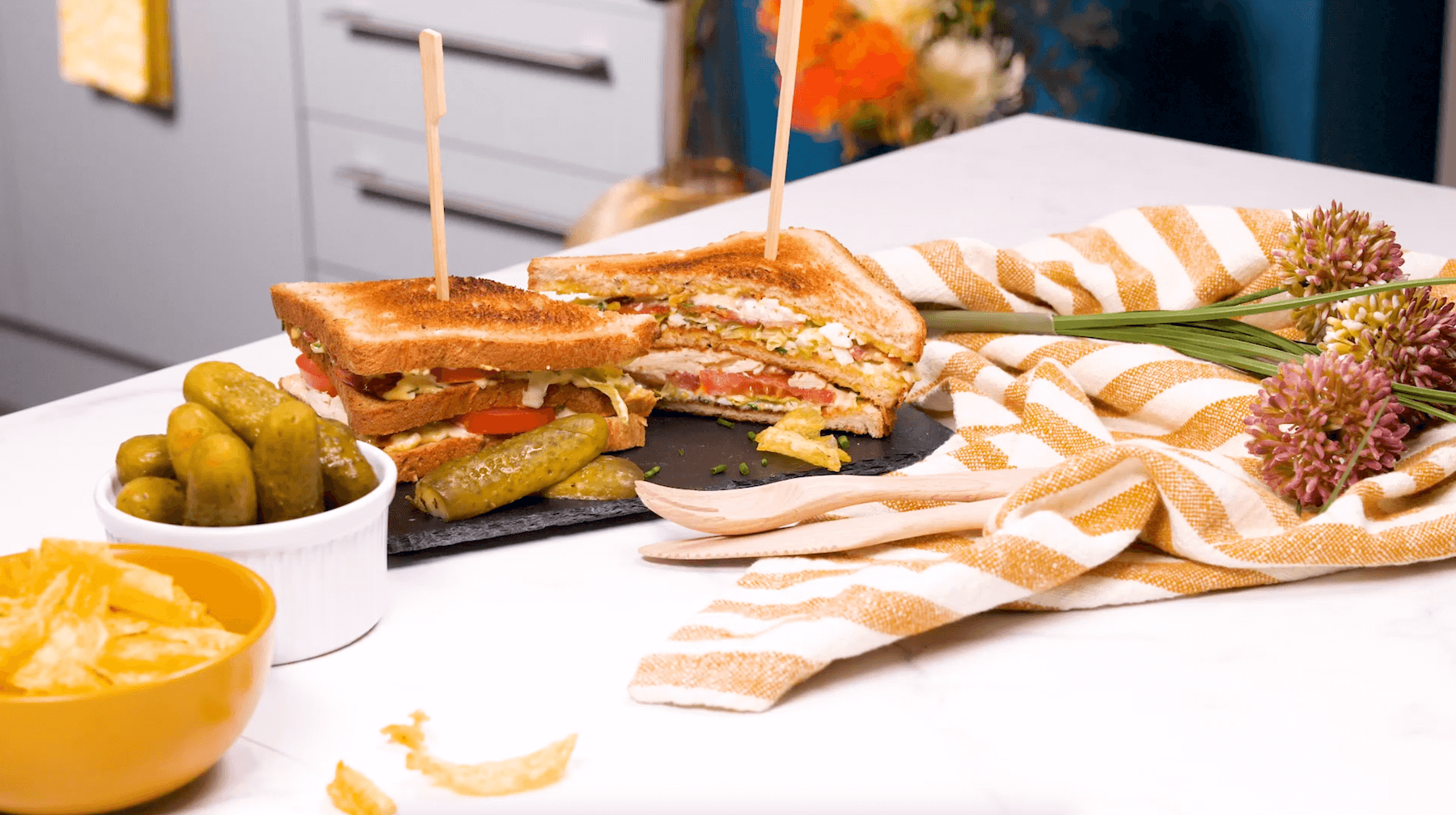 Recette Club Sandwich : Facile et Savoureuse