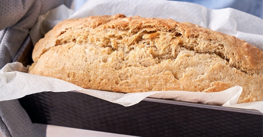 Pain de pomme de terre croustillant maison : recette facile