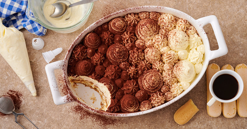 Klassisches Tiramisu mit luftiger Creme | Toppits®