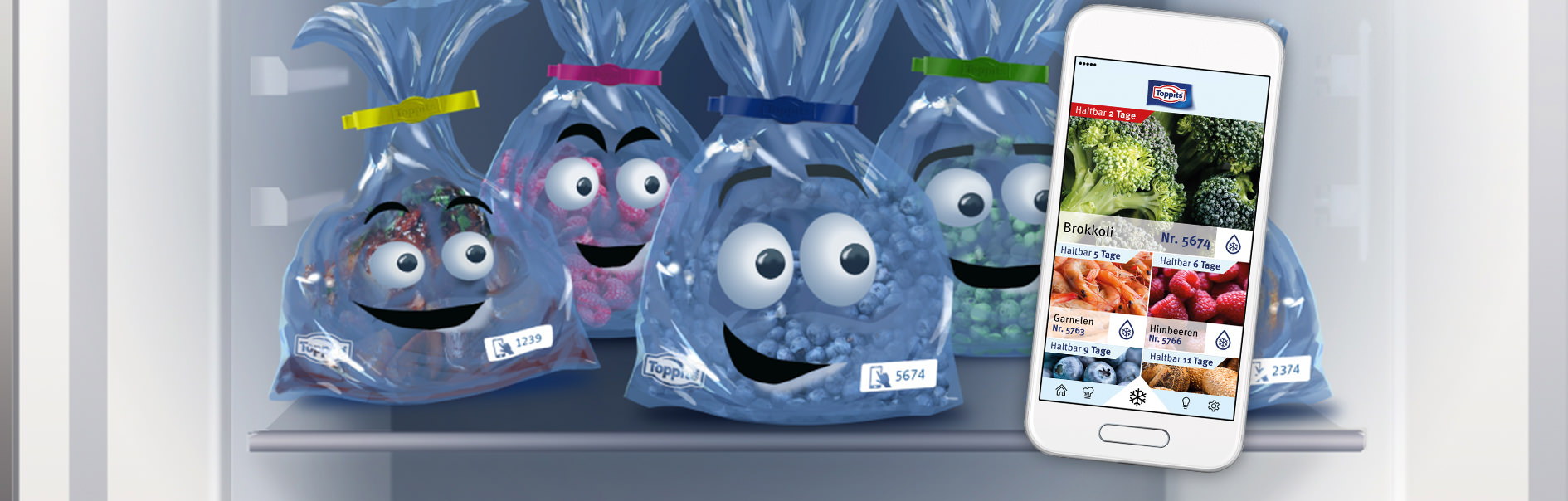 Nichts mehr vergessen mit der neuen Foodsaver App von Toppits®
