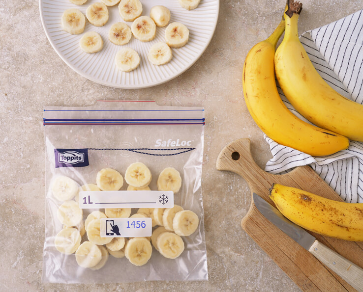 Bananen einfrieren aber richtig