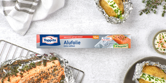 Toppits® Recycling Alufolie