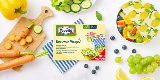 Toppits® Bienenwachstücher