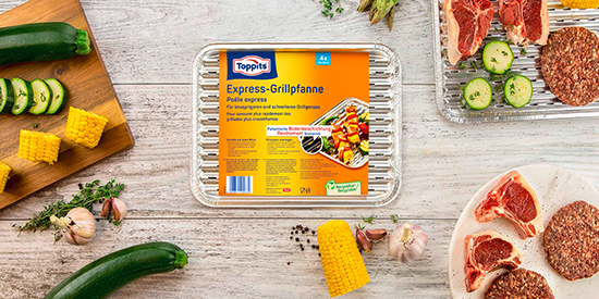 Toppits® Express-Grillpfanne