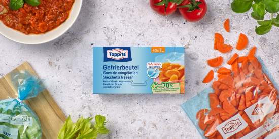 Toppits® Gefrierbeutel