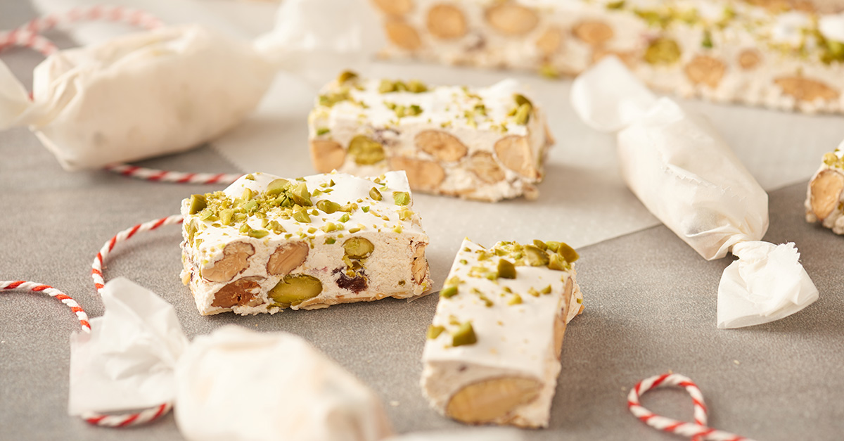 Weißer Nougat – Turron